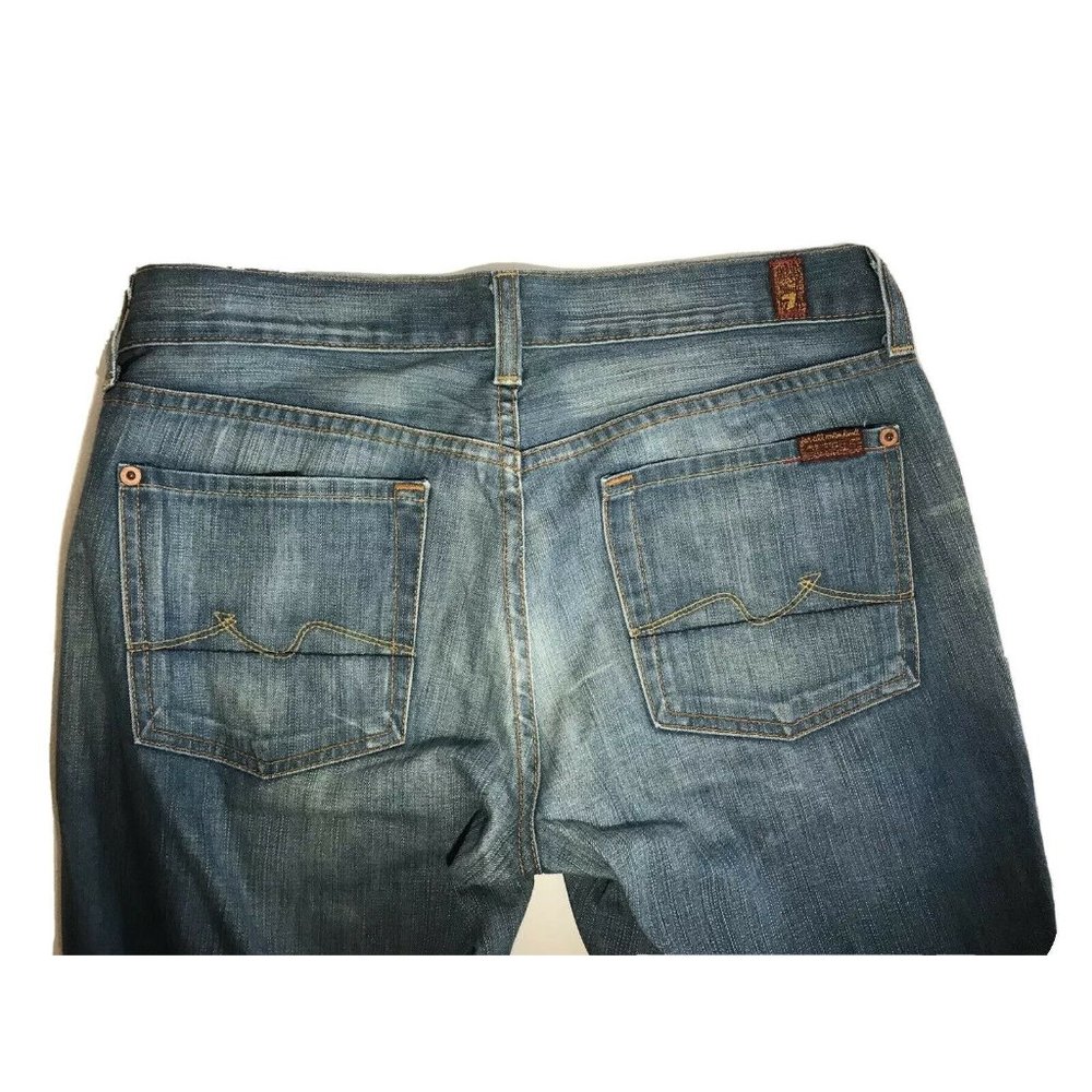 7 For All Mankind Bootcut Jeans Womens Size 28 Blue